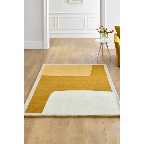 Premium Handmade Rug with Simple Design made with High Quality Wool ...