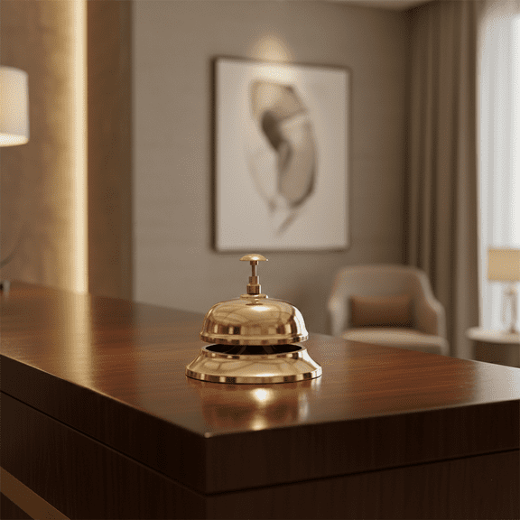 Premium Handmande desk Bell of Brass