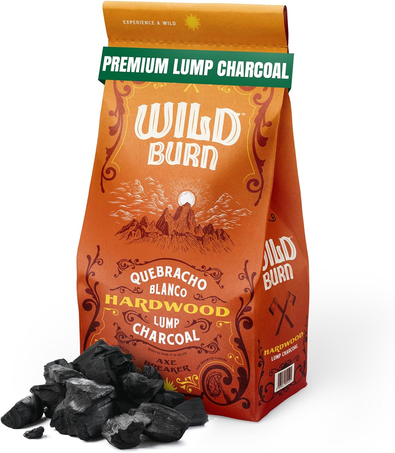 Premium Hardwood Lump Charcoal for Grilling, Smoking, and BBQ