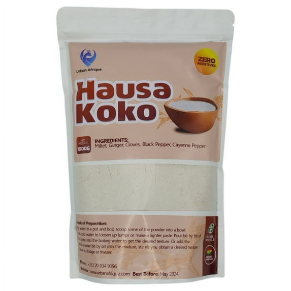 Premium Hausa Koko 1000g - Nutrient-Rich Breakfast Delight