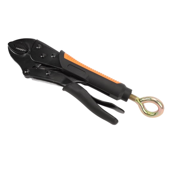 Premium Heavy Duty 10-Inch Curved Jaw Locking Pliers Adjustable Clamp Pressure Vice Grip Wrench Tool for Metalworking, Woodworking, Welding, and General Home Repairs (10 inches / 25.4 cm)