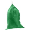 thumbnail image 1 of Maypes Heavy-Duty Mesh Laundry Bags with Carrying Strap, Clothes Hamper with Drawstring, Green, 29" X 40", 1 of 4