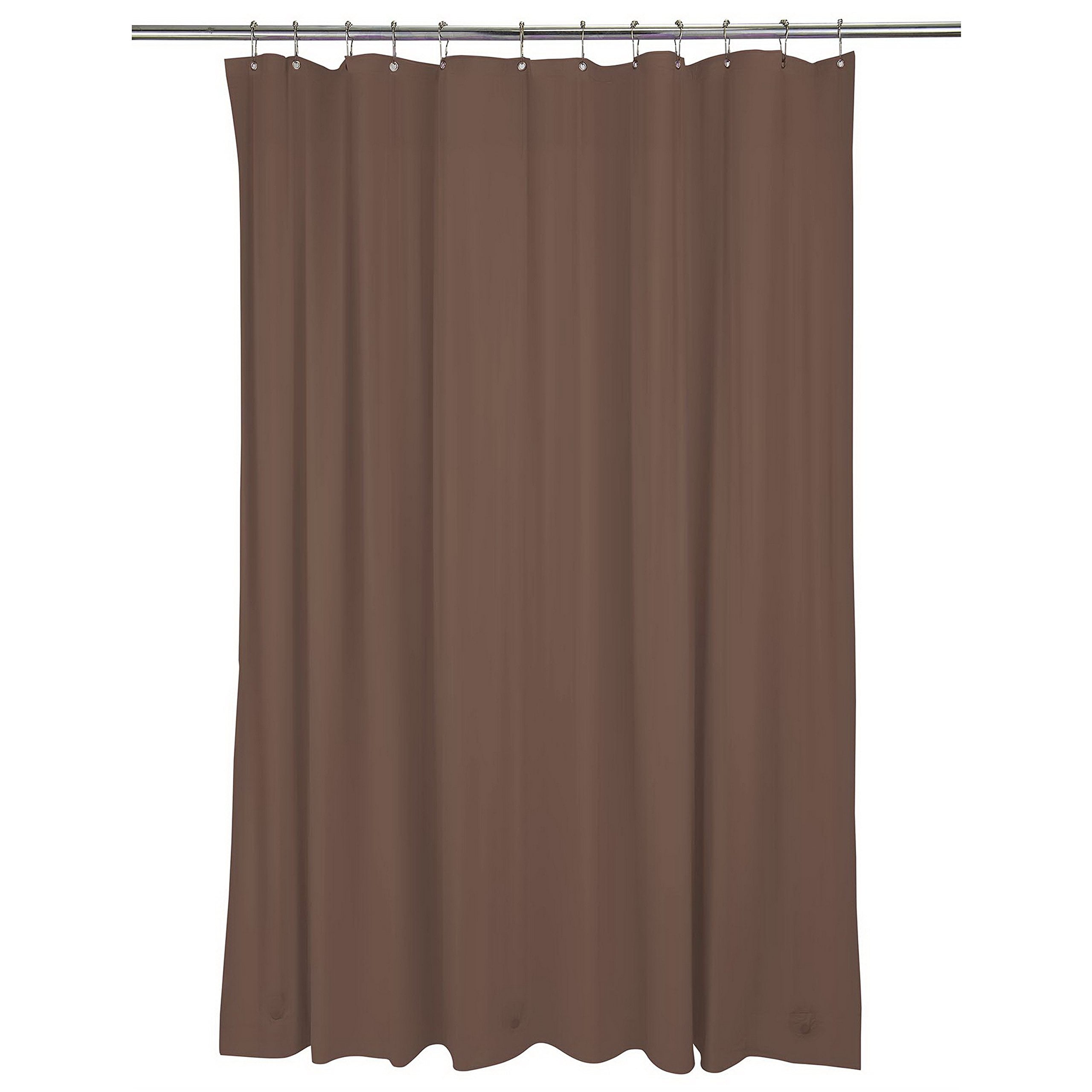Premium Heavy Shower Curtain Liner with 12 Rust Resistant Grommets
