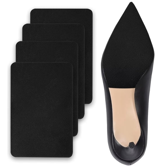 Premium Heel Pads Inserts Grips, Back of Heel Protectors Cushions Liner Prevent Too Big Shoe from Shoe Slipping,Blisters,Filler for Loose Shoe Fit for Men Women (Black) B65