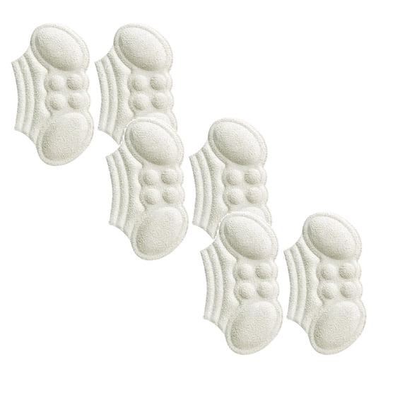 Heel Pads For Shoes Big Self Adhesive Heel Inserts For Women&Men Heel Grips To Improve Shoe Fit And Comfort Heel Protectors To Pain Blisters (1 Pairs) 3PCS, 0.27 inch, White-Thick 3Packs