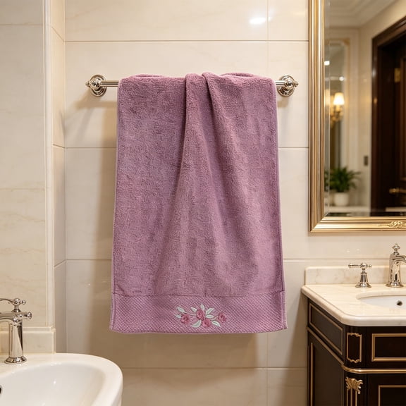 Premium High End Facial Towel, Luxuriously Soft Silky Texture, Stain Resistant Durable Halloween Luxury Towel, Gift Worthy Absorbent Cloth for Home Bathroom Daily Skincare Use