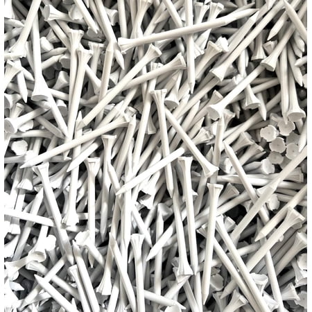 Premium High-Impact Composite Plastic Golf Tees - 2.75" 3.25" Length