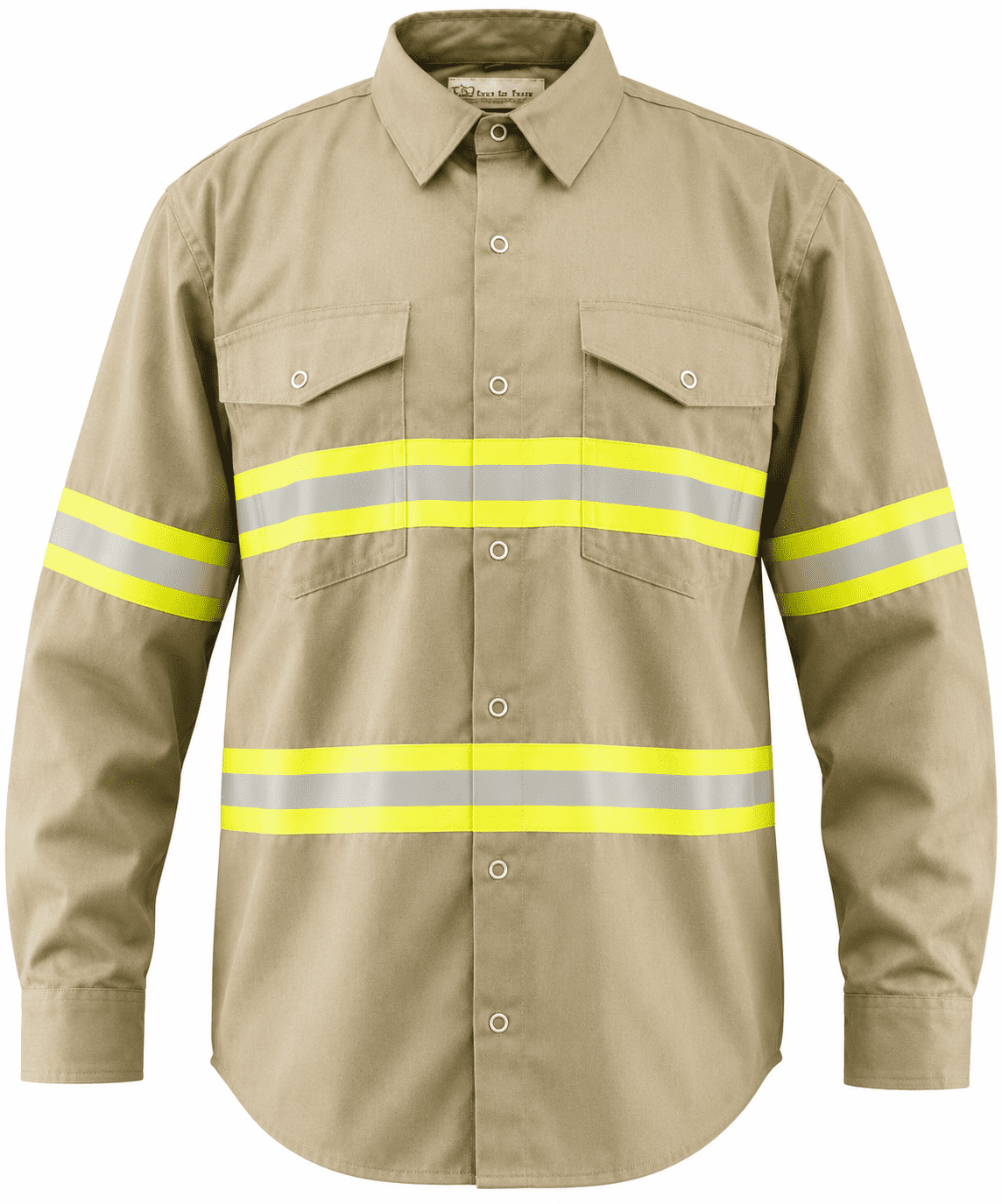 Premium High Visibility Hi Vis Reflective Safety Work Shirts - Full ...