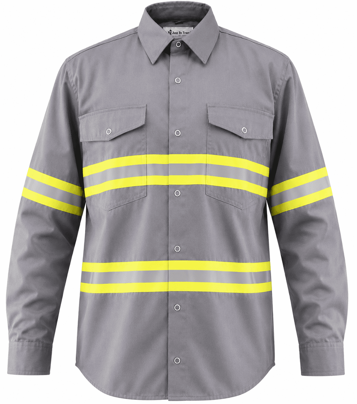 Premium High Visibility Hi Vis Reflective Safety Work Shirts - Full ...