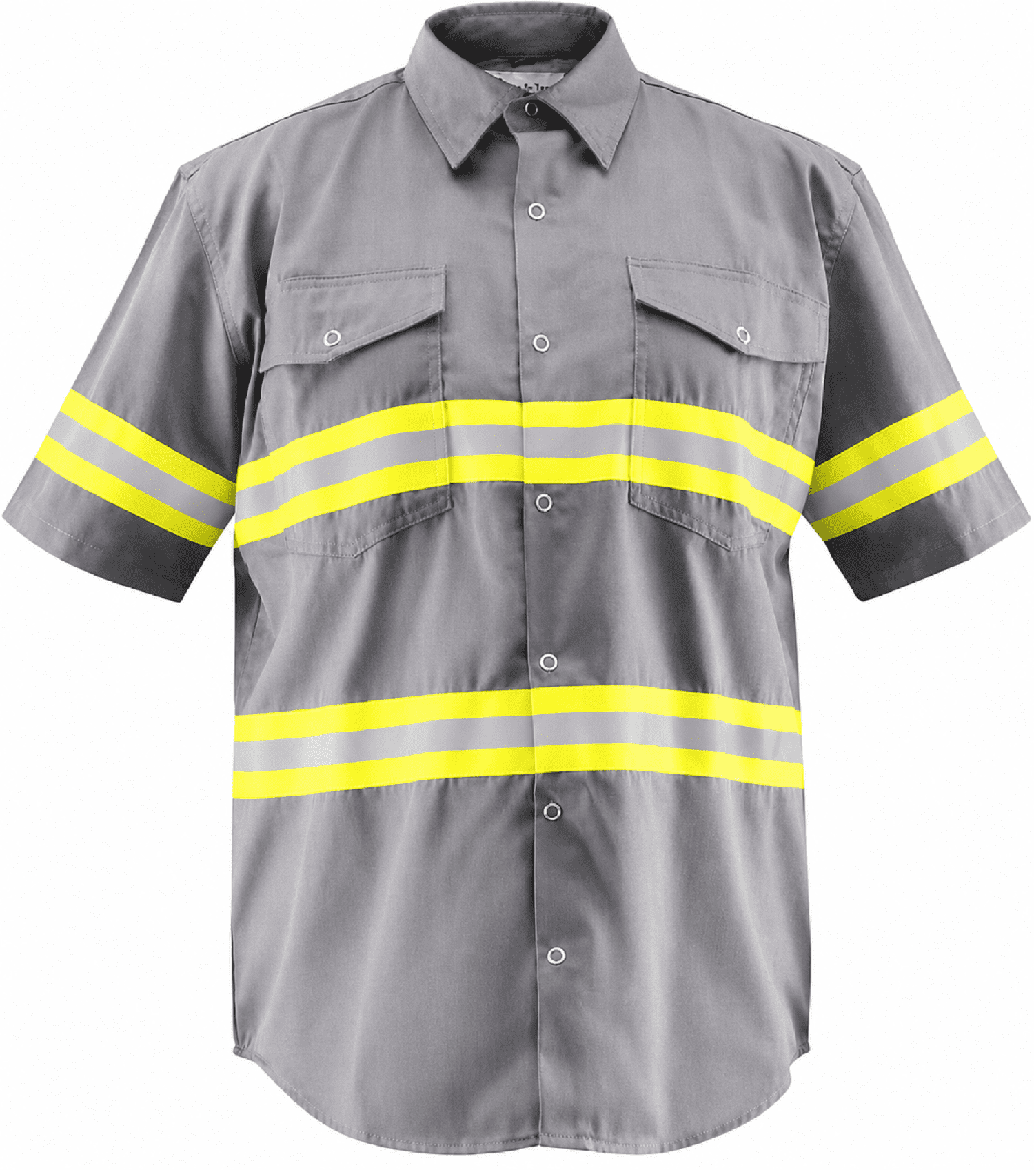 Premium High Visibility Hi Vis Reflective Safety Work Shirts - Half ...