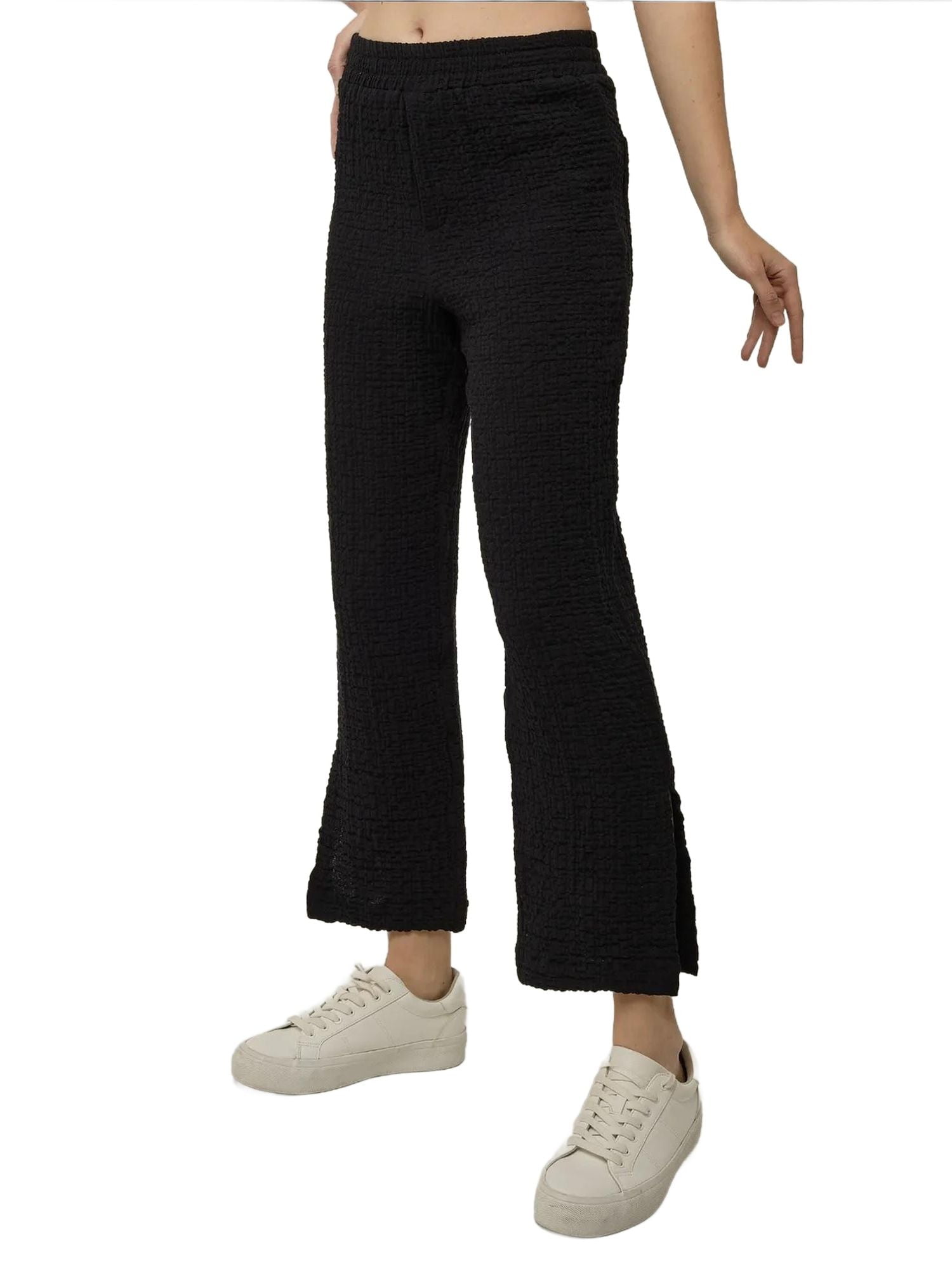 High Waist Straight Pants