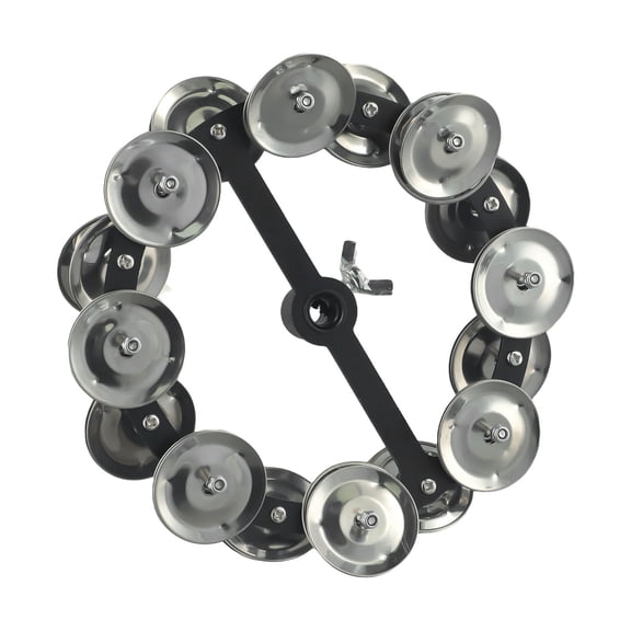 Premium Hihat Tambourine Drum Cymbals With Steel Bells Unleash Your Drum Solo