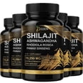 thumbnail image 1 of Premium Himalayan Shilajit Capsules, Herbal Blend for Energy, Immunity & Performance Support, Pack 5, 1 of 9