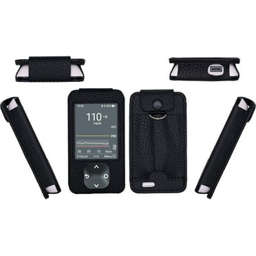 Premium Holster Case with Pocket (Lanyard Included) for Dexcom G7 & Dexcom G6 (Black)