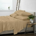 thumbnail image 1 of Premium Home Collection Microfiber Soft Cooling Bed Sheet Set - 6 Piece, King, Khaki, 1 of 7