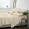 thumbnail image 1 of Premium Home Collection Microfiber Soft Cooling Bed Sheet Set - 6 Piece, Queen, Cream, 1 of 7