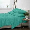 thumbnail image 1 of Premium Home Collection Microfiber Soft Cooling Bed Sheet Set - 6 Piece, Queen, Turquoise, 1 of 7