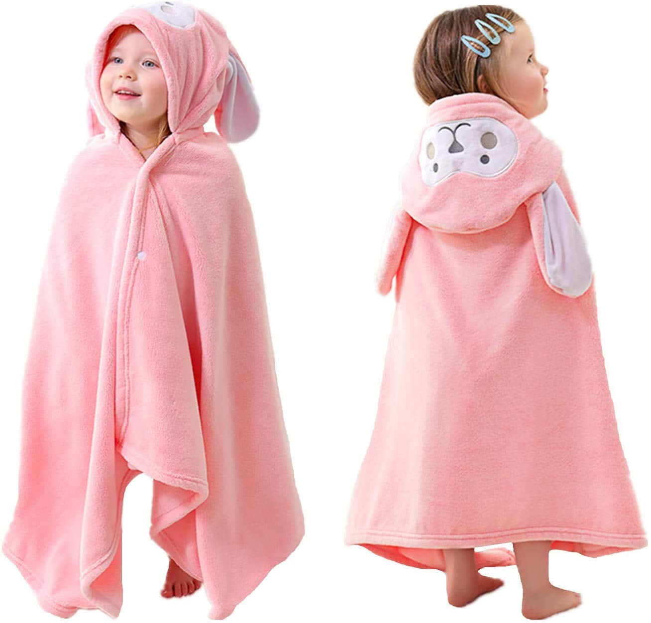 Premium Hooded Towels For Kids 27x55 inch Beach Or Bath Towel Ultra