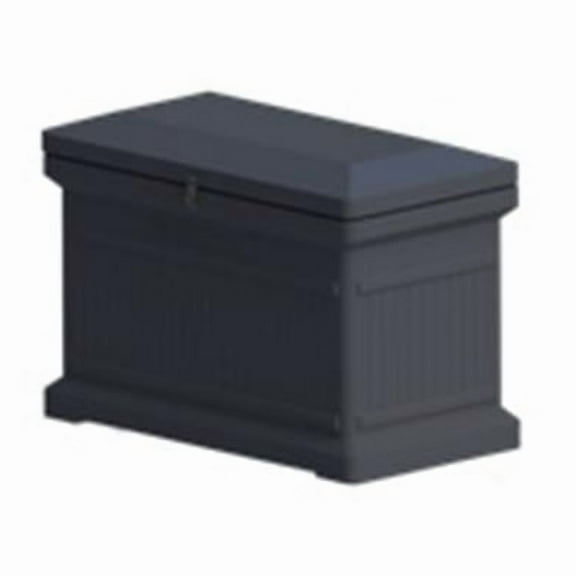 Premium Horizontal Architectural ParcelWirx Delivery Drop Box - Graphite