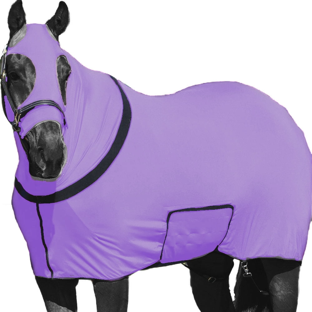 Premium Horse Full Body Slinky with Full Zipper Face Lycra Material