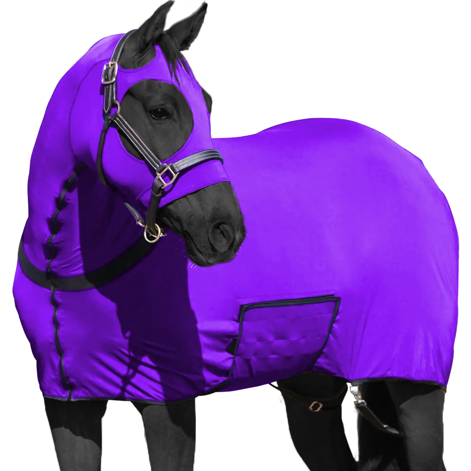Premium Horse Full Body Slinky with Full Zipper Face and Forelock Saver
