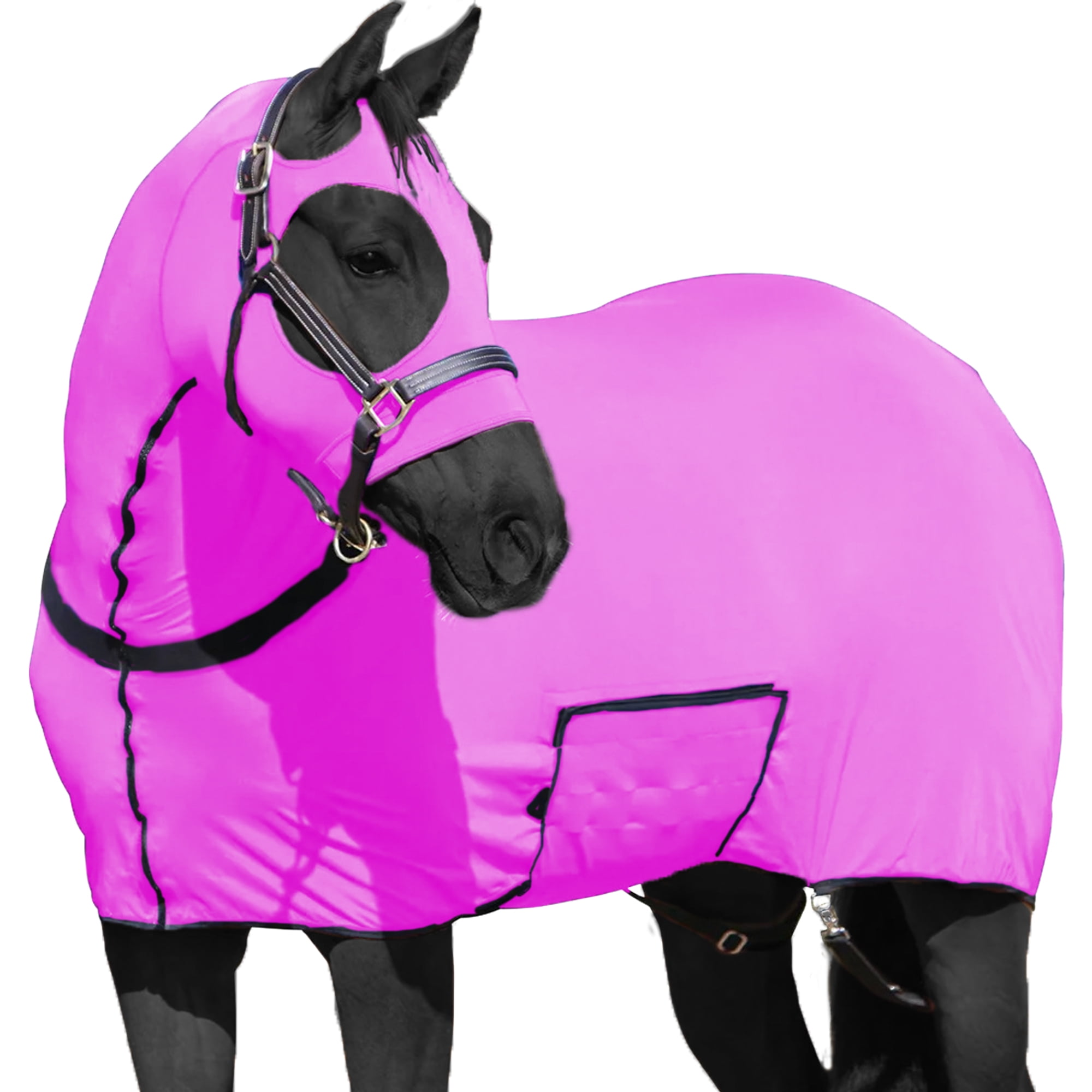 Premium Horse Full Body Slinky with Full Zipper Face and Forelock Saver