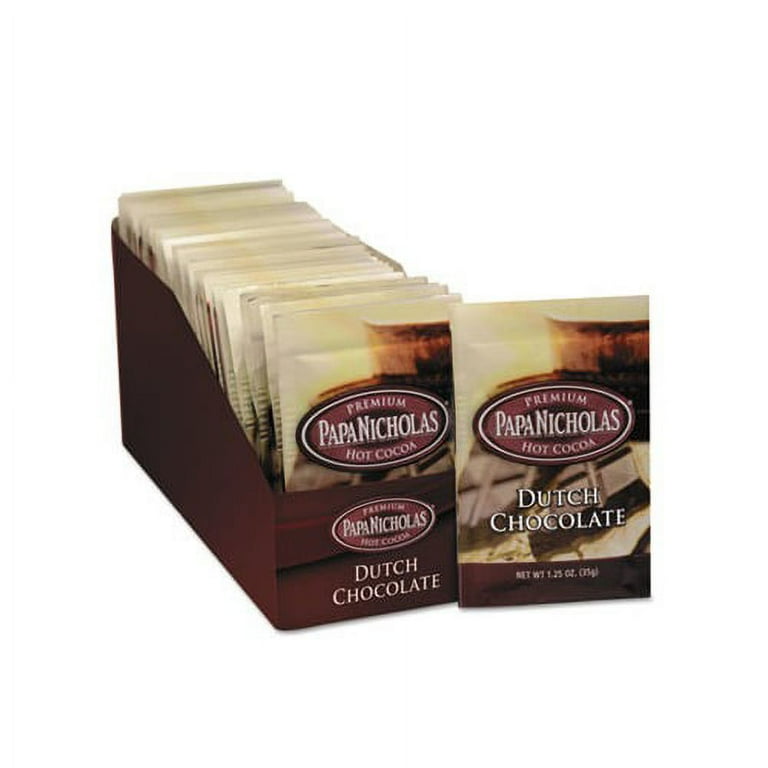 Premium Hot Cocoa, Dutch Chocolate, 24/Carton Premium Hot Cocoa, Dutch Chocolate, 24/Carton