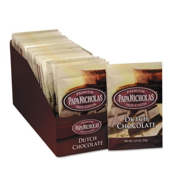 Premium Hot Cocoa, Dutch Chocolate, 24/carton | Bundle of 10 Cartons