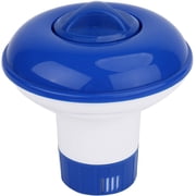 MUMQAQ Hot Tub Spa Pool Chlorine Bromine Chemical Floating Dispenser Blue with White Premium Automatic 1-Pack 4.72 x 1.85 x 4.64 Inch
