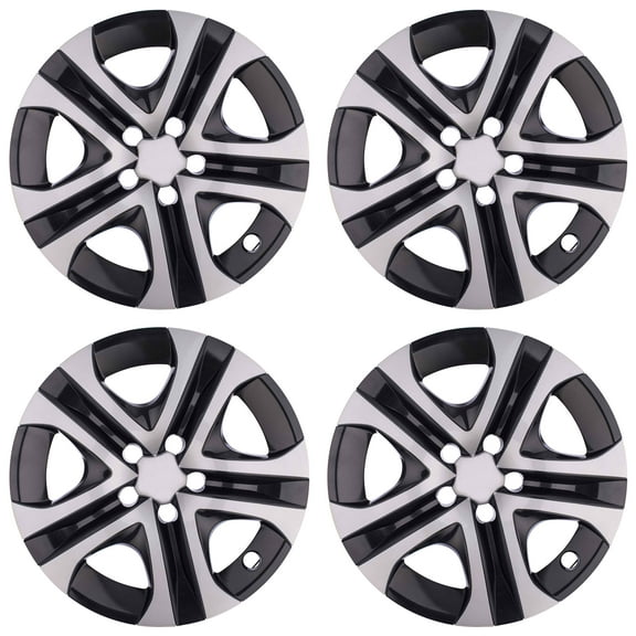 Premium Hubcap Set for Toyota Rav4 2016-2017 - Replacement 17-inch Wheel Covers (4 Pack)