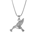 thumbnail image 1 of Premium Hummingbird Cremation Urn Necklace for Ashes Keepsake Urn Memorial Cremation Jewerly With Free Gift Box, 1 of 5