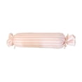thumbnail image 1 of Premium Ice Silk Neck Pillow with Ergonomic Candy Shape, Breathable Striped Bolster, Removable Inner Liner for Cervical, Lumbar Support, and Comfort, 1 of 5