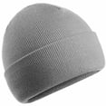 thumbnail image 1 of Premium Imports Beanie Hat | Fashion Skully Cap for Men & Women with Soft Cotton Poly Fabric (LIGHT GREY), 1 of 4
