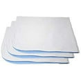 thumbnail image 1 of Premium Incontinence Washable Bed Pad - Heavy Duty Reusable Cotton Quilted Underpad - 18"X24" - 3 Pack, 1 of 8