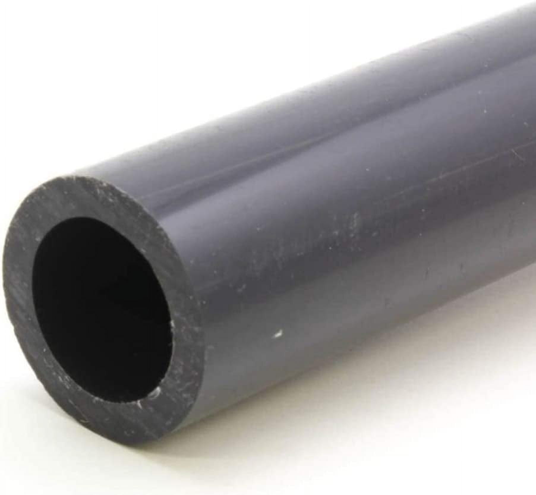 Premium Industrial PVC Pipe Schedule 80 Grey 1 1/2 Inch (1.5) Grey/PVC
