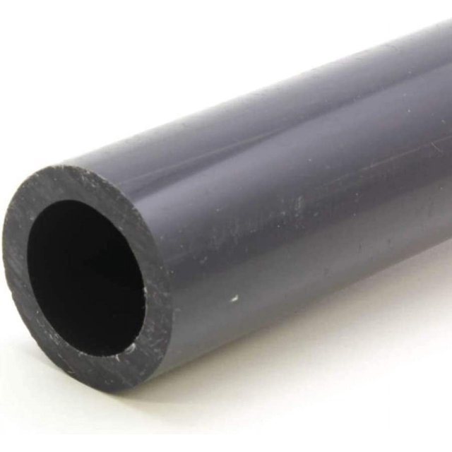 Premium Industrial PVC Pipe Schedule 80 Grey 1 1/2 Inch (1.5) Grey/PVC