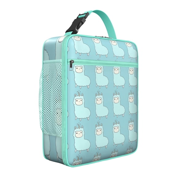 Premium Insulated Alpaca Lunch Box for Men & - Reusable Lunch Bag with,Hour Temperature Retention, Compact & Lightweight Design for Office, Work, Picnic, Travel - Durable Lunch Tote for Adults.