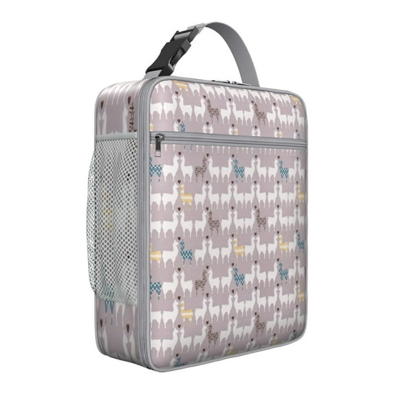 Premium Insulated Alpaca Lunch Box for Men & - Reusable Lunch Bag with,Hour Temperature Retention, Compact & Lightweight Design for Office, Work, Picnic, Travel - Durable Lunch Tote for Adults.