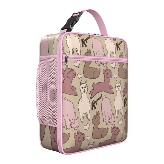 Premium Insulated Alpaca Lunch Box for Men & - Reusable Lunch Bag with,Hour Temperature Retention, Compact & Lightweight Design for Office, Work, Picnic, Travel - Durable Lunch Tote for Adults.
