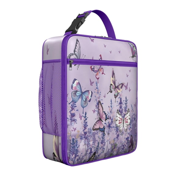Premium Insulated Butterfly Lunch Box for Men & - Reusable Lunch Bag with,Hour Temperature Retention, Compact & Lightweight Design for Office, Work, Picnic, Travel - Durable Lunch Tote for Adults.