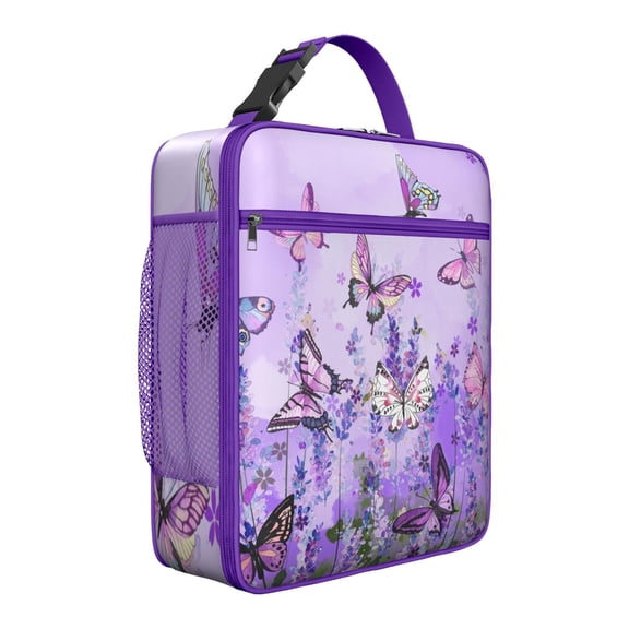 Premium Insulated Butterfly Lunch Box for Men & - Reusable Lunch Bag with,Hour Temperature Retention, Compact & Lightweight Design for Office, Work, Picnic, Travel - Durable Lunch Tote for Adults.