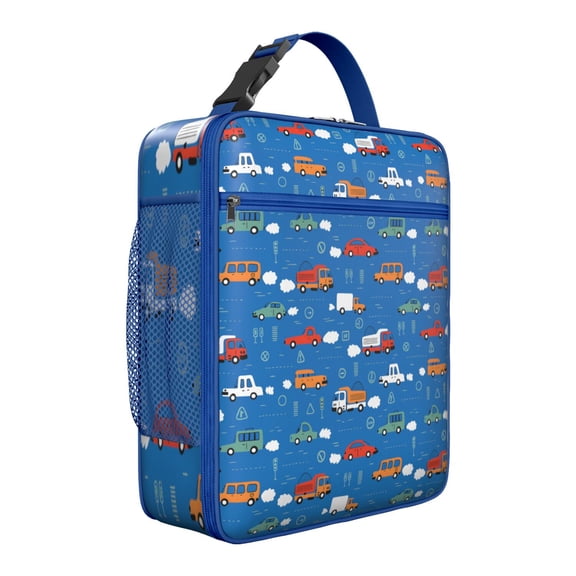 Premium Insulated Car Lunch Box for Men & - Reusable Lunch Bag with,Hour Temperature Retention, Compact & Lightweight Design for Office, Work, Picnic, Travel - Durable Lunch Tote for Adults.