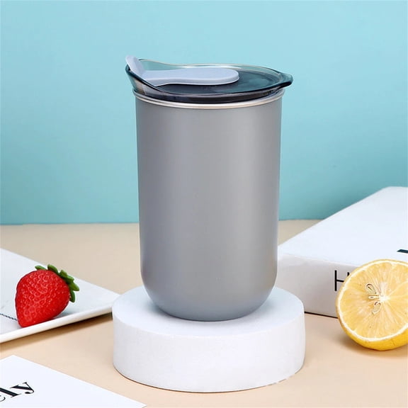 Insulated Coffee Cup 300ml, Stainless Steel Pitcher with Lid - Vacuum Insulated Carafe for Hot Coffee, Tea, Iced Drinks, Water, Cocktails, and More