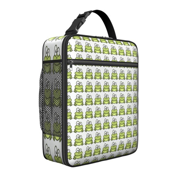 Premium Insulated Frog Lunch Box for Men & - Reusable Lunch Bag with,Hour Temperature Retention, Compact & Lightweight Design for Office, Work, Picnic, Travel - Durable Lunch Tote for Adults.