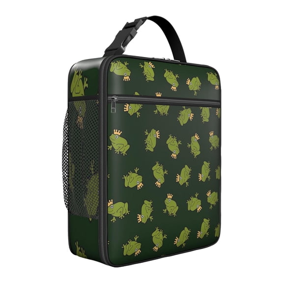 Premium Insulated Frog Lunch Box for Men & - Reusable Lunch Bag with,Hour Temperature Retention, Compact & Lightweight Design for Office, Work, Picnic, Travel - Durable Lunch Tote for Adults.