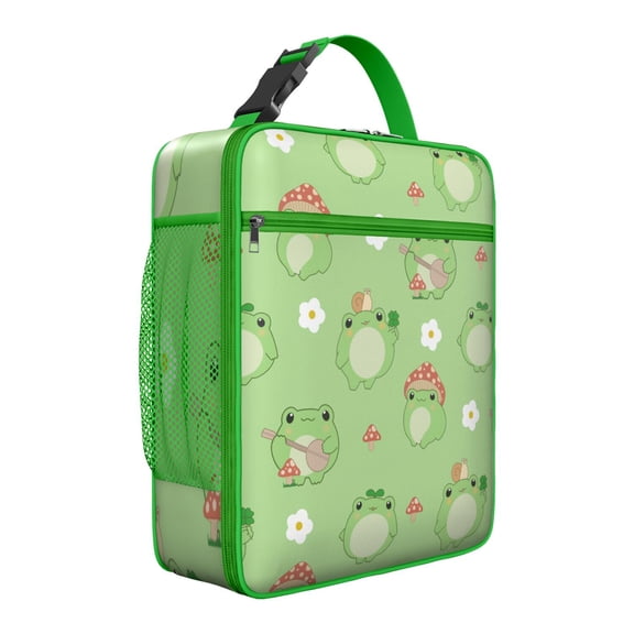 Premium Insulated Frog Lunch Box for Men & - Reusable Lunch Bag with,Hour Temperature Retention, Compact & Lightweight Design for Office, Work, Picnic, Travel - Durable Lunch Tote for Adults.