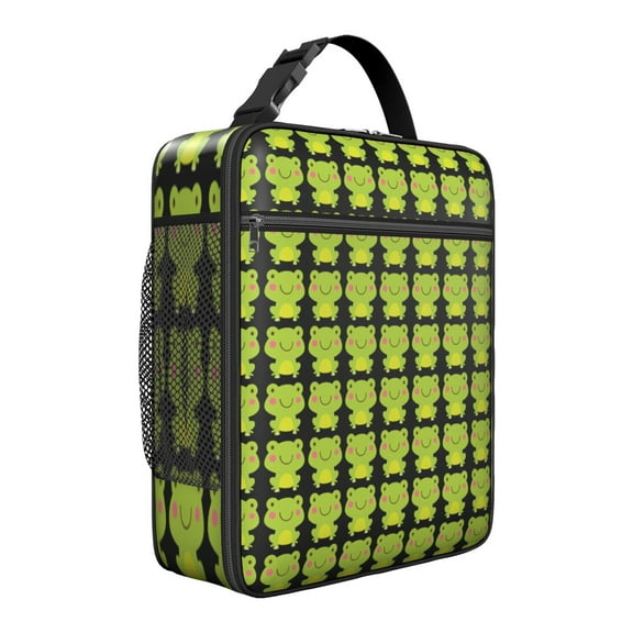 Premium Insulated Frog Lunch Box for Men & - Reusable Lunch Bag with,Hour Temperature Retention, Compact & Lightweight Design for Office, Work, Picnic, Travel - Durable Lunch Tote for Adults.