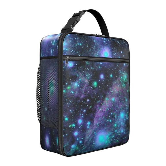 Premium Insulated Galaxy Lunch Box for Men & - Reusable Lunch Bag with,Hour Temperature Retention, Compact & Lightweight Design for Office, Work, Picnic, Travel - Durable Lunch Tote for Adults.