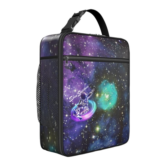 Premium Insulated Galaxy Lunch Box for Men & - Reusable Lunch Bag with,Hour Temperature Retention, Compact & Lightweight Design for Office, Work, Picnic, Travel - Durable Lunch Tote for Adults.