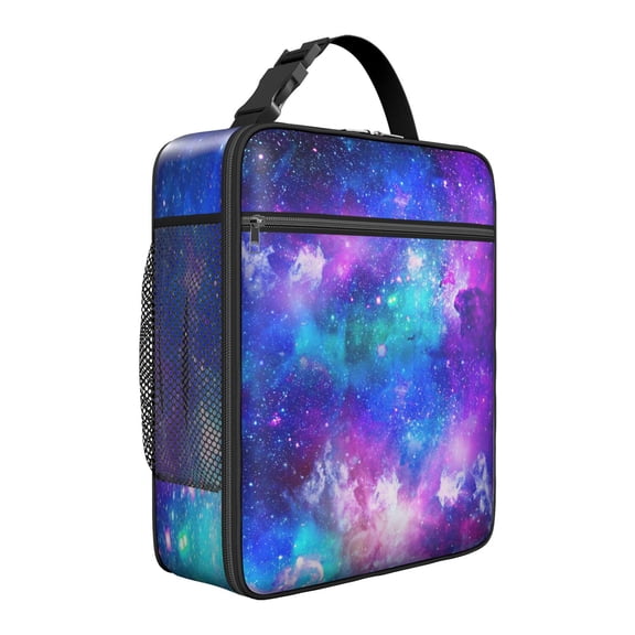 Premium Insulated Galaxy Lunch Box for Men & - Reusable Lunch Bag with,Hour Temperature Retention, Compact & Lightweight Design for Office, Work, Picnic, Travel - Durable Lunch Tote for Adults.